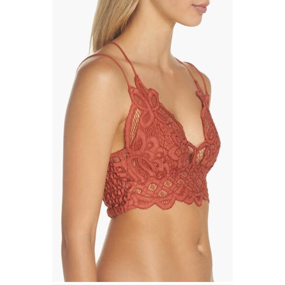 NWT Free People Women's Adella Copper Bralette Size Small - Picture 2 of 5